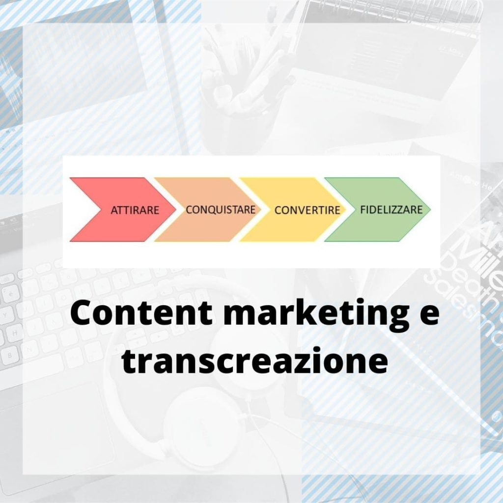 content marketing transcreazione